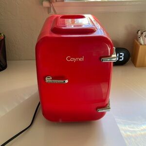 CAYNEL red skincare fridge